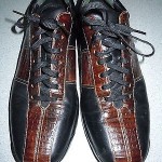 Mens COLE HAAN NIKE AIR brown black two tone OXFORD casual dress SHOES size 9.5