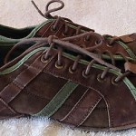 Diesel Ivalo Mens Brown Leather Casual Sneakers Shoes Size 10 / 43