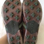 Diesel Ivalo Mens Brown Leather Casual Sneakers Shoes Size 10 / 43