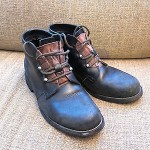 Timberland Boot Company Men’s Leather Chukka Boot Colrain 11 Black PRE-OWNED