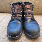 Timberland Boot Company Men’s Leather Chukka Boot Colrain 11 Black PRE-OWNED