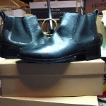 Cole Haan Air Harrison Mens Size 10 Black Leather Casual Boots NEW!