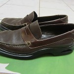 Cole Haan Nike Air Casual  Brown Leather Penny Loafers Men’s Size 9 M *EUC*