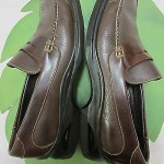 Cole Haan Nike Air Casual  Brown Leather Penny Loafers Men’s Size 9 M *EUC*
