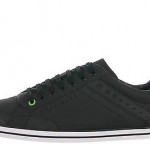 Hugo Boss Green Men’s Apache Circle Sneakers In Black (50254495-001) MSRP:$185