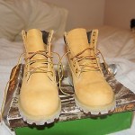 Timberland Boots Youth Size 4