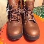 NEW 87529 Timberland PRO Men’s Helix Work Boots Soft Toe Brown Size 10.5 M