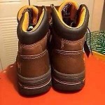 NEW 87529 Timberland PRO Men’s Helix Work Boots Soft Toe Brown Size 10.5 M