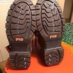 NEW 87529 Timberland PRO Men’s Helix Work Boots Soft Toe Brown Size 10.5 M