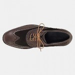 Cole Haan Air Colton Casual Wing Tip Dark Brown Suede Men’s 12 M Shoes Lace Up