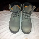 Men’s Grey Timberland Boots Size 12