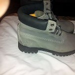 Men’s Grey Timberland Boots Size 12