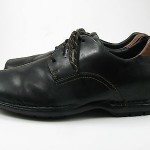 Mens COLE HAAN DRIVING Oxfords Loafers Shoes Lace-Up Black Leather 11 M EUC