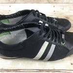 BOSS GREEN BY HUGO BOSS VICTOIRE NEO SNEAKER BLACK MENS SIZE 11