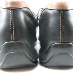 Mens COLE HAAN DRIVING Oxfords Loafers Shoes Lace-Up Black Leather 11 M EUC