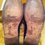 BRAGANO BLACK LEATHER BUSINESS LOAFER COLE HAAN SHOES SIZE 9.5 M made in italy