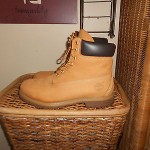 CLASSIC TIMBERLAND MEN’S BOOT,6INCH,PREMIUM 10061,WHEAT SIZE 10.5
