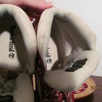 Mens sz 12 M Red leather Timberland all terrain ankle hiking work boots