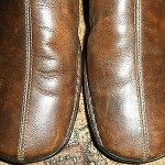 COLE HAAN “Zeno” Tortoise Brown Leather CENTER STITCH Slip-On LOAFERS MEN’S 9M