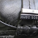 HUGO BOSS ROS BLACK/BLK LEATHER FLAST SLIM 725840822055 MEN CASUAL WALKING SHOES