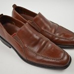 COLE HAAN NIKE AIR Men’s BROWN Leather LOAFERS Dress Shoes Size 7.5