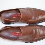 COLE HAAN NIKE AIR Men’s BROWN Leather LOAFERS Dress Shoes Size 7.5