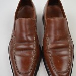 COLE HAAN NIKE AIR Men’s BROWN Leather LOAFERS Dress Shoes Size 7.5