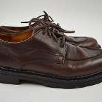 COLE HAAN Country Men’s BROWN Leather Oxford Sneakers SHOES Size 7