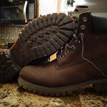 Timberland 6′ Inch Size 10.5 Men’s Premium Boot Brown/ Chocolate 10001