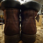 Timberland 6′ Inch Size 10.5 Men’s Premium Boot Brown/ Chocolate 10001