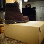 Timberland 6′ Inch Size 10.5 Men’s Premium Boot Brown/ Chocolate 10001