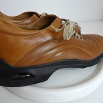 Cole Haan City w/ Nike Air Soles Mens Size 10 1/2 M Light Brown Casual Shoes