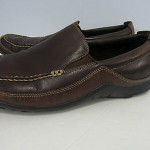 COLE HAAN Leather Driving Mocs Slip On Loafers Brown Comfort Men’s Sz 10 M