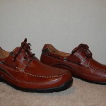 Men’s CLARKS Unstructured Brown Leather Casual Lace-up Oxfords/Loafers/Shoes 9.5