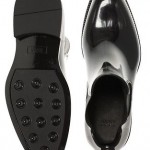 New Hugo Boss Black Raidie Chelsea Rain Boot, Black, sz 10 (43-EU)