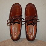 Men’s CLARKS Unstructured Brown Leather Casual Lace-up Oxfords/Loafers/Shoes 9.5