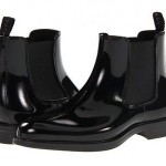 New Hugo Boss Black Raidie Chelsea Rain Boot, Black, sz 10 (43-EU)