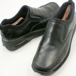 Cole Haan Men’s Loafers Slip on Black Leather NIKE AIR SOLES Size 9.5M