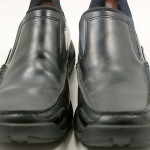 Cole Haan Men’s Loafers Slip on Black Leather NIKE AIR SOLES Size 9.5M
