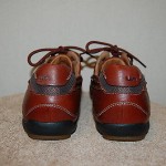 Men’s CLARKS Unstructured Brown Leather Casual Lace-up Oxfords/Loafers/Shoes 9.5