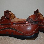 Men’s CLARKS Unstructured Brown Leather Casual Lace-up Oxfords/Loafers/Shoes 9.5