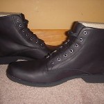 TIMBERLAND EARTHKEEPERS CITY LITE BOOT SZ 9 WATERPROOF BLACK LEATHER 5920R