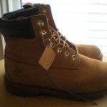 Men’s Timberland Work/hiking Boots Sz 12W  Wheat /Yellow