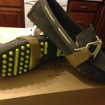 BRAND NEW MENS COLE HAAN AIR GRANT DRIVING MOCOSIN GRAY SUDE SIZE 9M