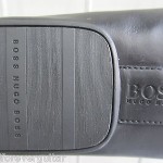 HUGO BOSS ROS BLACK/BLK LEATHER FLAST SLIM 725840822055 MEN CASUAL WALKING SHOES
