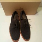 NEW with Box! Cole Haan Dark Brown Suede Oxfords Shoes – Size 7.5