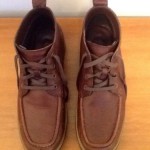 Cole Haan AIR HUNTER CHUKKA Chestnut Leather Ankle Boots Men’s 10 M