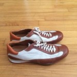 Cole Haan Men’s Sneakers Brown/Cream Nike Air Heels Size 8.5 M
