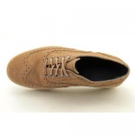 Cole Haan Bergen WingTip Mens Size 8 Brown Wide Suede Oxfords Shoes New/Display
