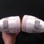 Diesel Mens Shoes 8.5 8 1/2 White Sneakers Casual Gray Stripes